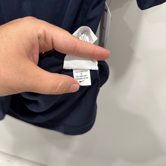 Nike Men’s Golf Polo Shirt Short Sleeve *Logo* Medium - Picture 6 of 6